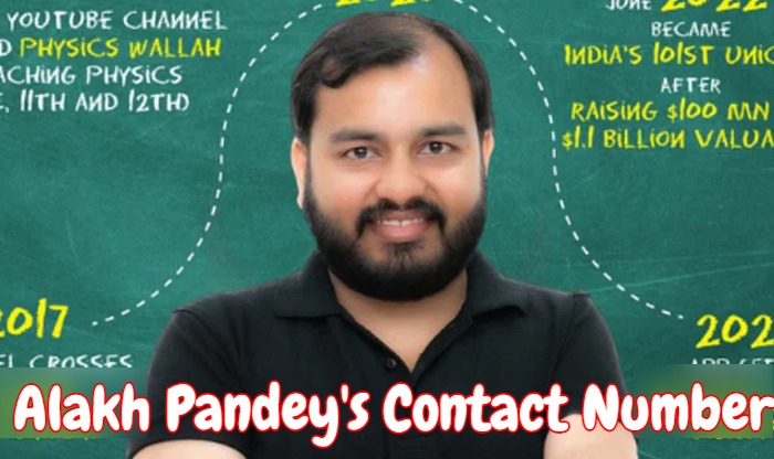 Alakh Pandey's Contact Number