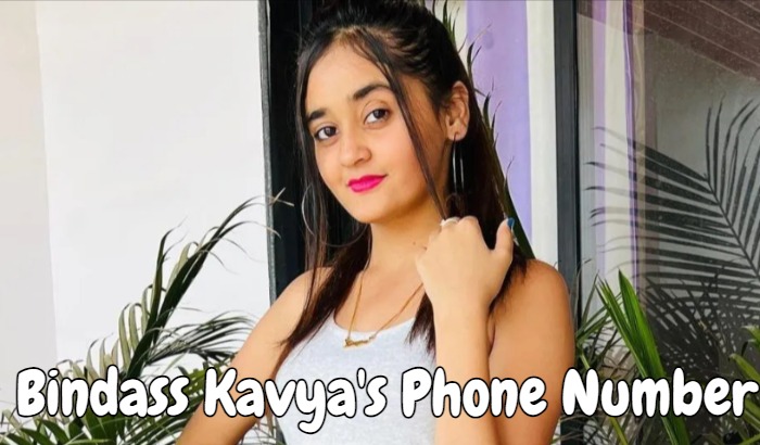 Bindass Kavya's Phone Number