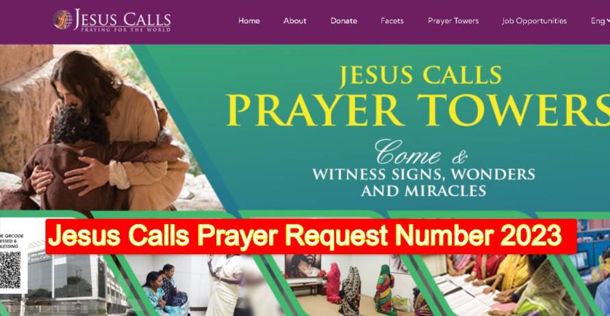 Jesus Calls Prayer Request Number
