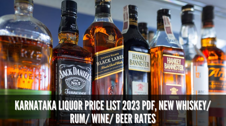 Karnataka Liquor Price List