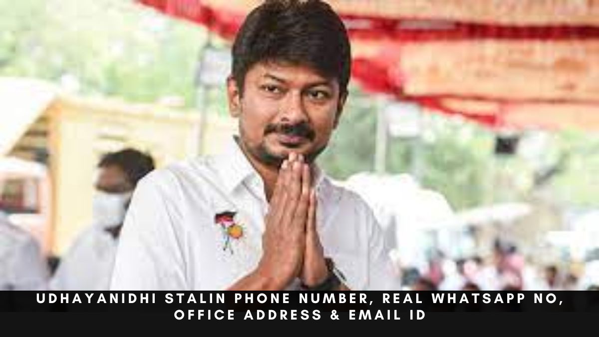 Udhayanidhi Stalin Phone Number