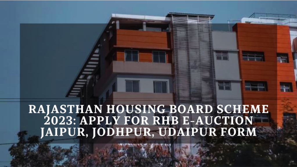 Rajasthan Housing Board Scheme