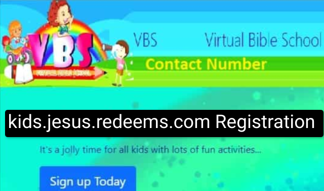 kids.jesus.redeems.com Registration 2023