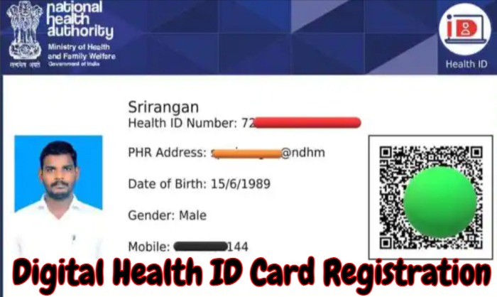 Digital Health ID Card Registration 