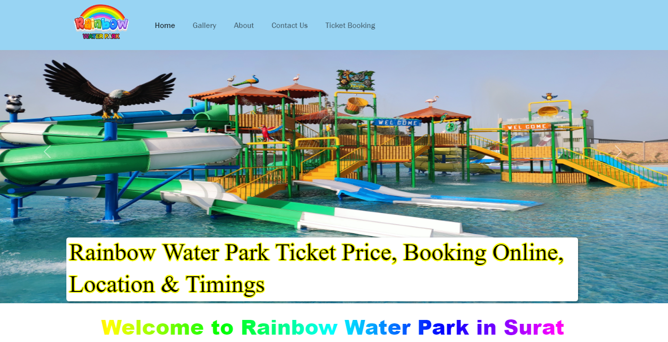 Rainbow Water Park Ticket Price, Booking Online, Location & Timings